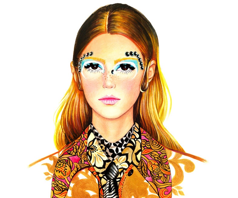 Fashion Illustration - Miu Miu