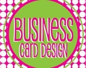 Complete custom BUSINESS CARD DESIGN for your business - custom business card
