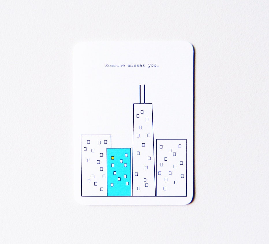 Someone Misses You-Long Distance Card