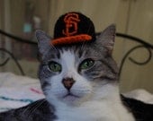 San Francisco Giants Baseball Cap for Cats
