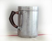 Circa 1930 ,French small vintage pitcher water, bakelite handle