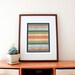 Arrow Pattern Art Print, 11" x 14"