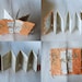 blank journal, accordian, handmade paper