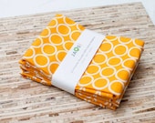 Eco-Friendly Large Cloth Napkins - Set of 4 - (N722)