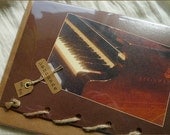 Grand Piano - Steinway and Sons - Classical Music - Greeting Card Handmade in Ireland