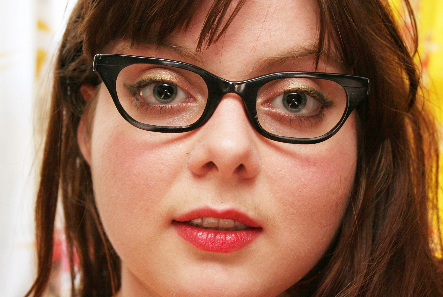 Vintage Tura 60s Eyeglasses 1960s Black Aluminum Glasses Metal Frame Unisex 46/24 Designer Optical