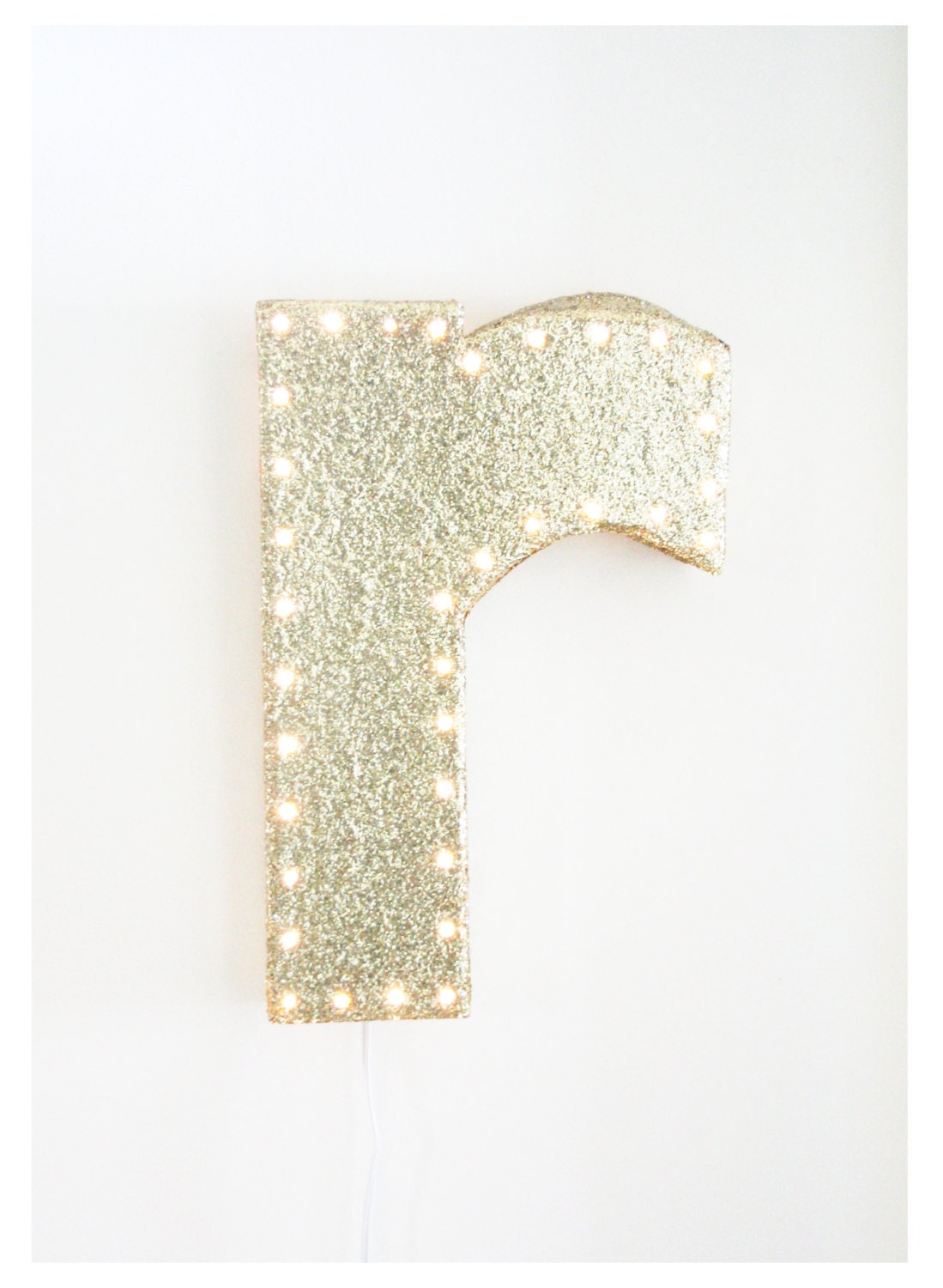 16" Glitter Marquee Letter LED Night light