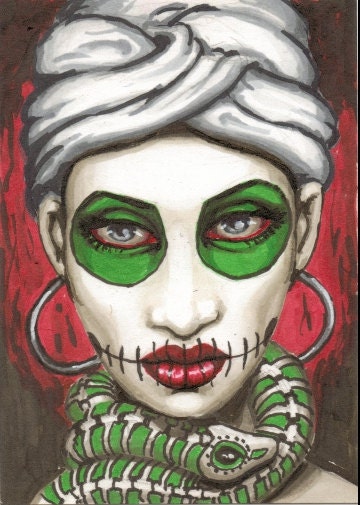 Marie Laveau Voodoo Queen of New Orleans 11x14 archival print