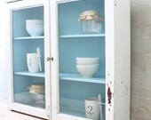 Vintage Cabinet w Sekeleton Key/ Lock