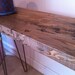 Entry Table: Colombian Ambrosia Maple With Hairpin Legs (48" x 11" x 30")