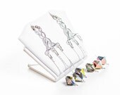 Summer Rainbow Chandelier Earrings Glamour Beaded Swarovski Crystal Dangle Earrings