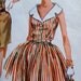 McCall's 6188 Vintage Sewing Pattern Womens Mad Men Shirtwaist Dress with Swing Skirt or Wiggle Dress Size 14 Bust 34"