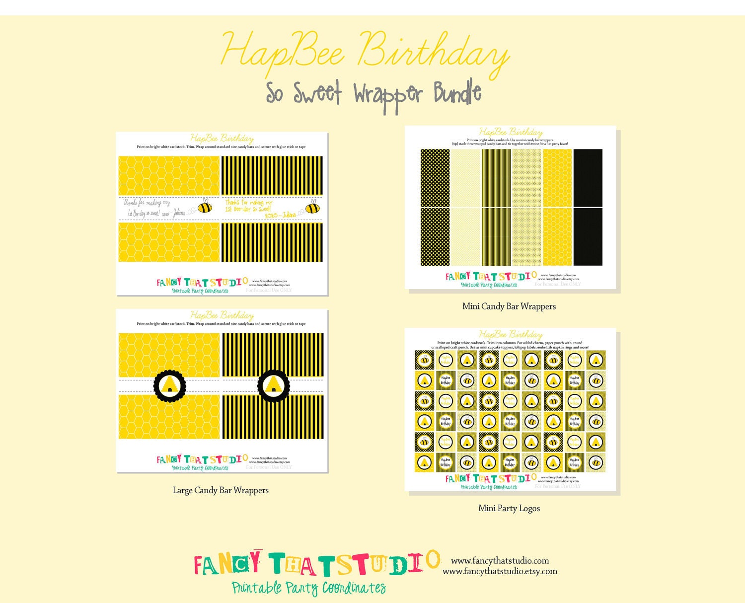 Bee Birthday Theme