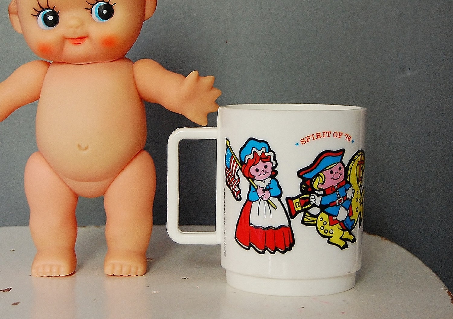 Melmac Cup Kids Vintage 1976 Collectible Mug