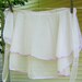 Vintage Hostess Apron Lavender Swiss Dot Pale Chiffon Retro