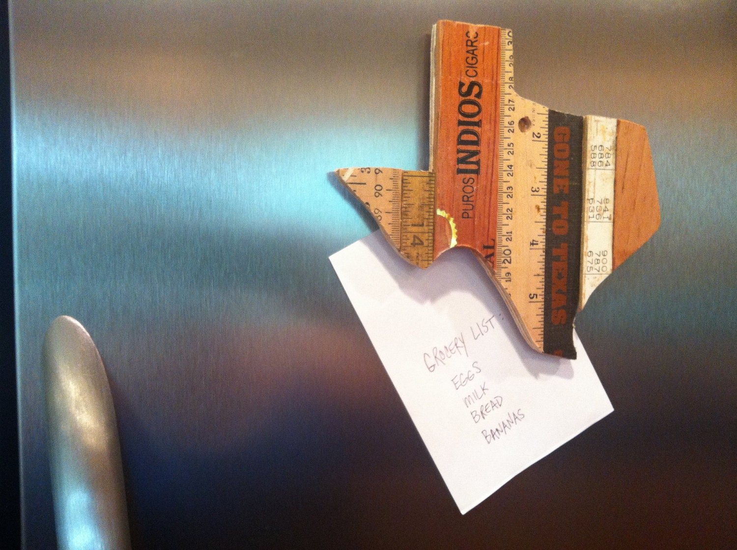 State of Texas (or any state of your choosing) Upcycled Magnet