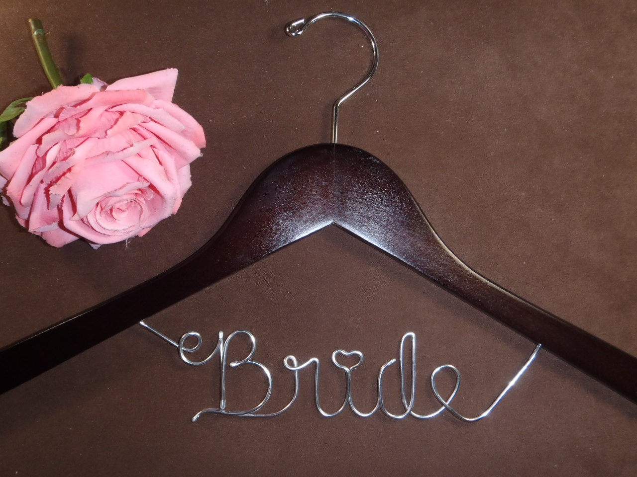 Hanger one Line, Personalized Custom Bridal Hanger, Brides Hanger, Bride, Name Hanger, Wedding Hanger, Personalized Bridal Gift