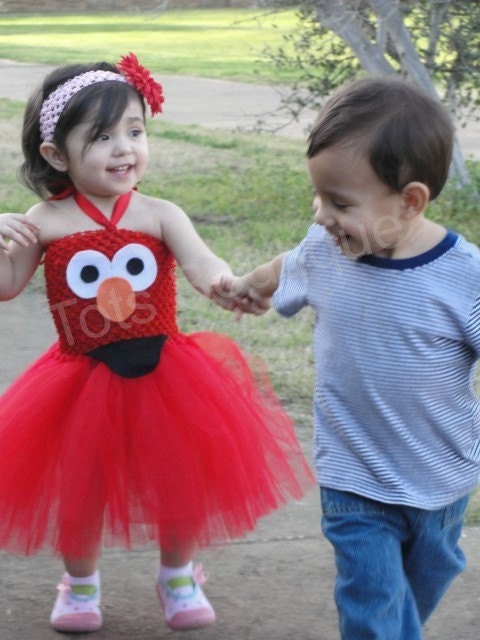 Infant- Elmo Tutu Dress Inspired
