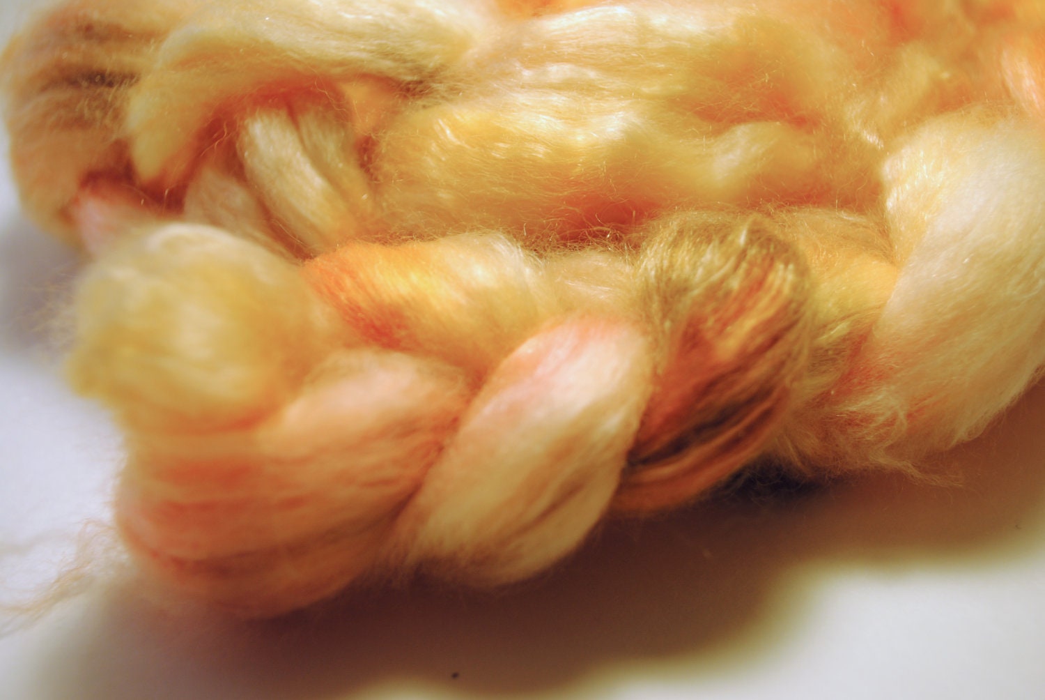 50/50 SW Merino/Tencel Spinning Fiber "Give Thanks" 4.2 oz