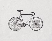 Bicycle Stamp "Fixed"