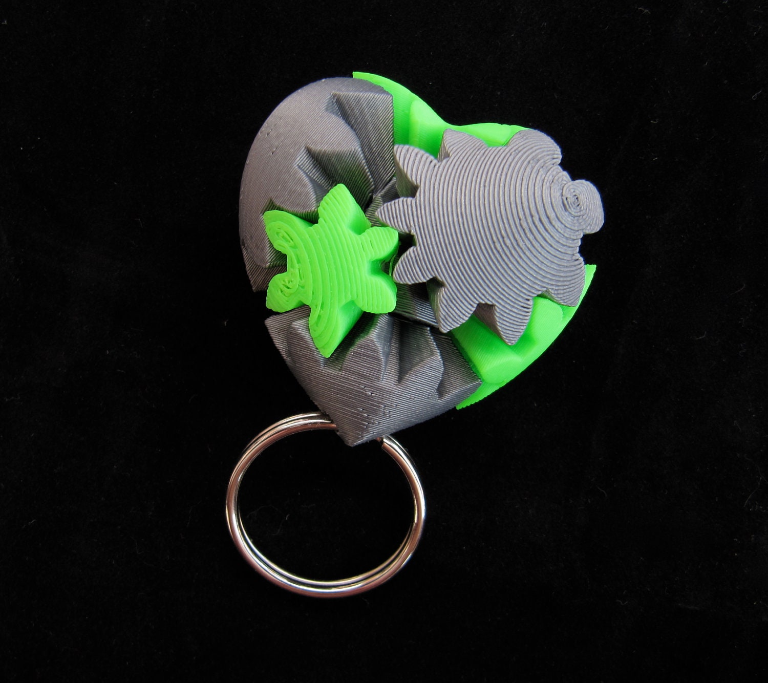 Heart Keychain Best Friends Gift