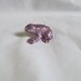Purple glitter frog