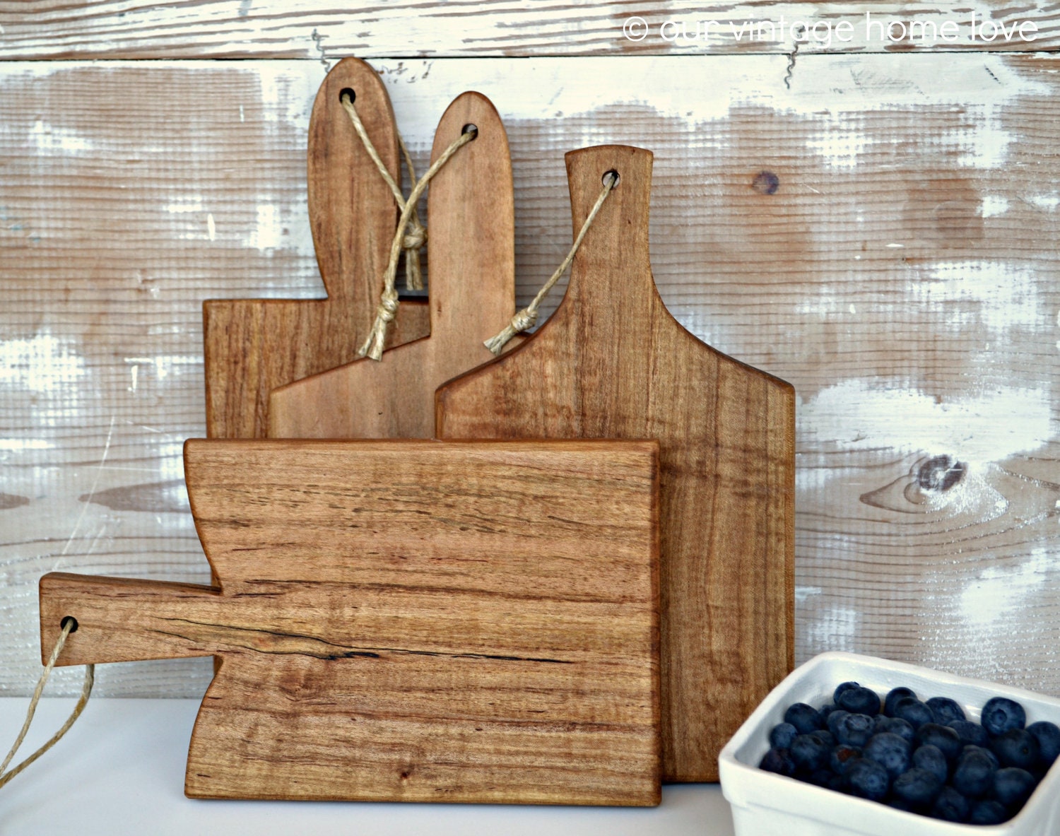Mini Artisan Bread Boards - Set of 4