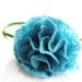Flower Bracelet Felted cuff bracelets Wrist Corsage Tiffany Blue