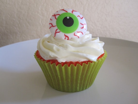 12 Halloween Eyeball Rings Il_570xn