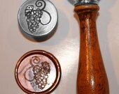 Wax Seal Stamp 211 - 1" Grapes