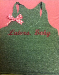 Fifty Shades of Grey Inspired Gray Laters, Baby Racerback Tank