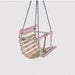 Wooden swing for baby - painted