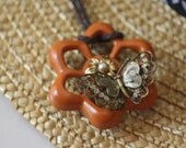 Necklace Industrial Garden Pendant