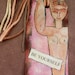 OOAK Art Collage Tag / Bookmark "Be Yourself"