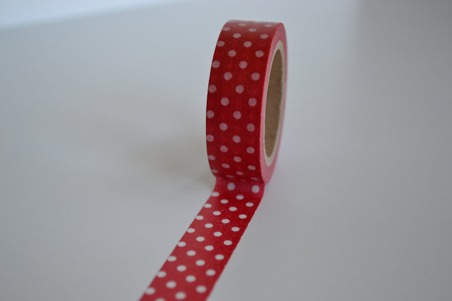 Red and White Polka Dot Washi Tape