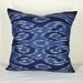 Soft Cotton Ikat pillow cover - Ikat