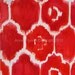 11" x 14" Archival Print of Original Watercolor Painting "Ikat in Geranium Red"