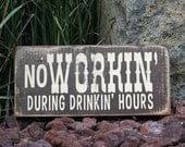 Reclaimed, painted and distressed wood sign - Rustic, Western, Home Decor, Wall Art, Typography