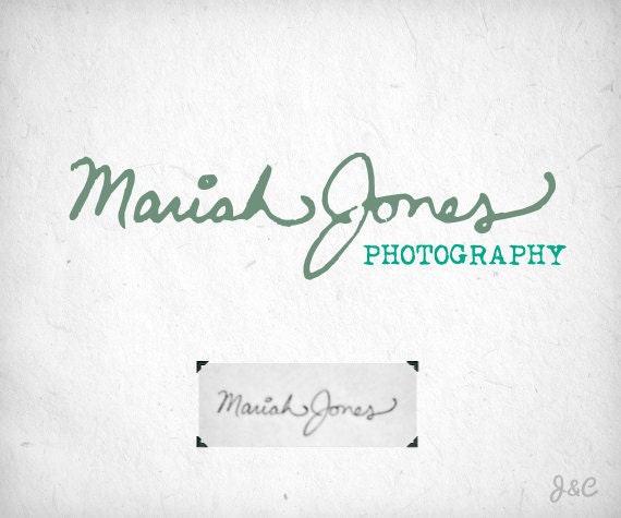 Custom Signature Logo, Custom Logo of Your Signature, Your Name into a Logo