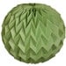Bubble: Hanging Decorative Art / Origami Paper Ball - Green
