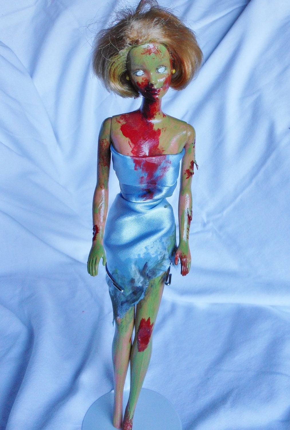Zombarbie in Powder Blue