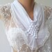 Romantic white Gorgeous Scarf - Super quality Scarf Shawl --Mothers Day Gift