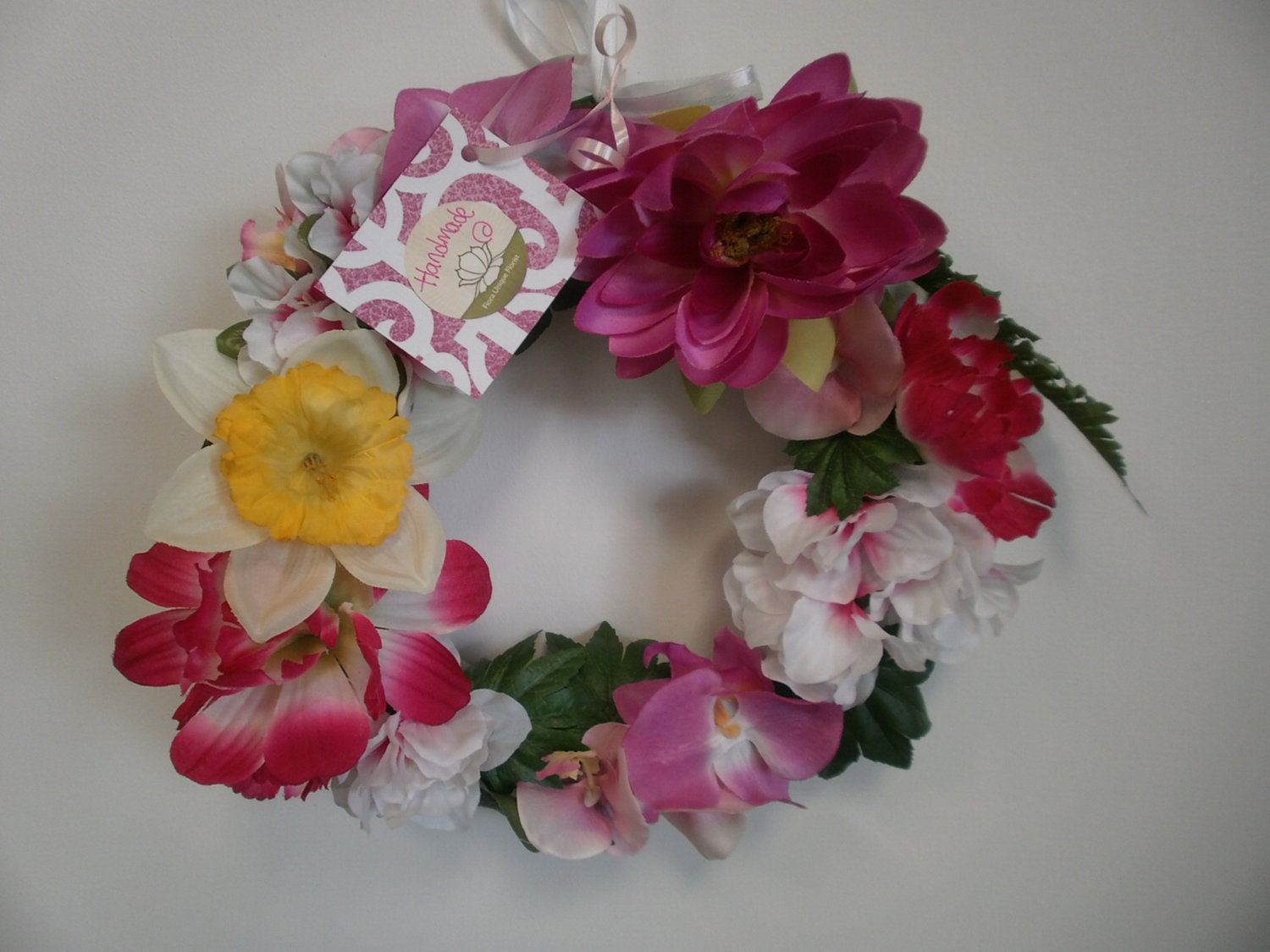 OOAK Silk Flower Wreath