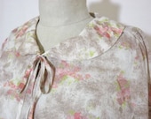 VTG 1950's Muted Flor...