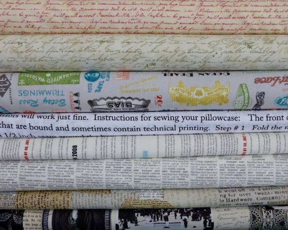 Texting While Sewing Encouraged-   Fat Quarter Bundle