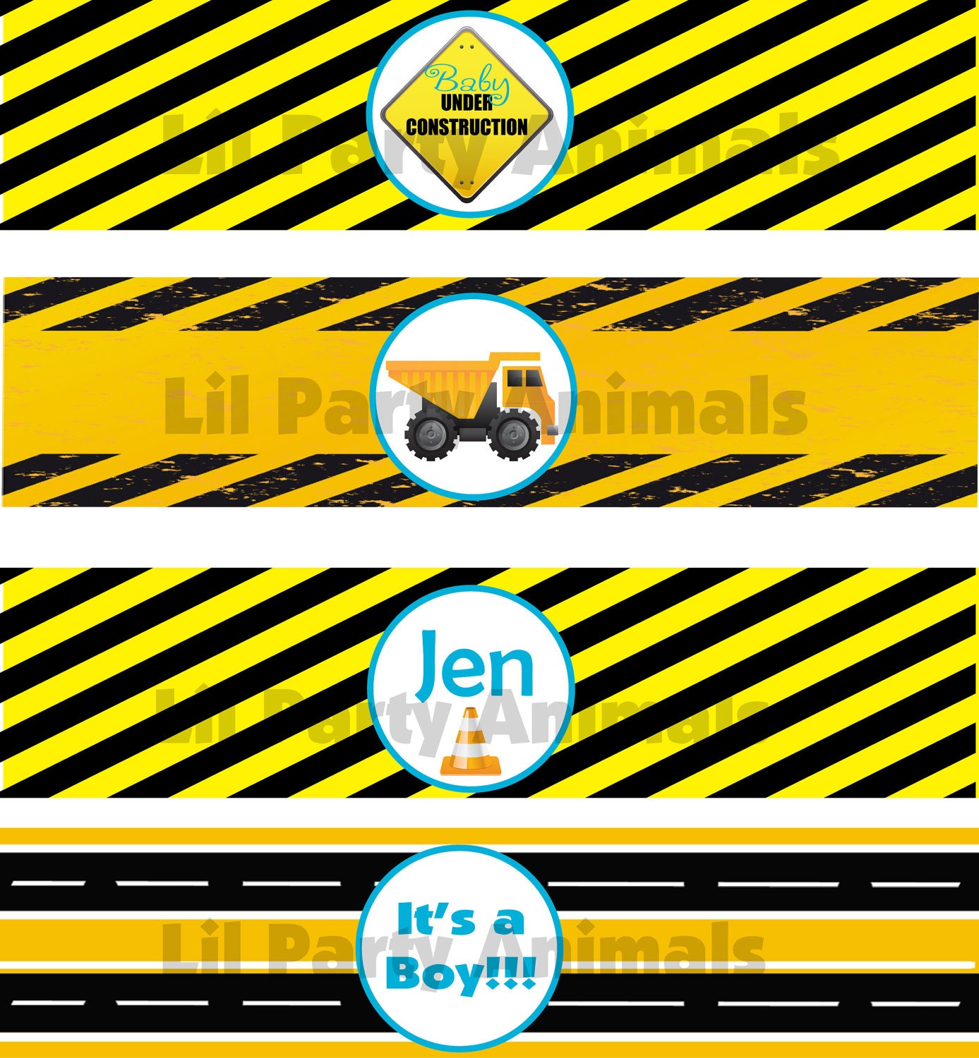 DIY Printable Under Construction Water Bottle Labels Il_170x135