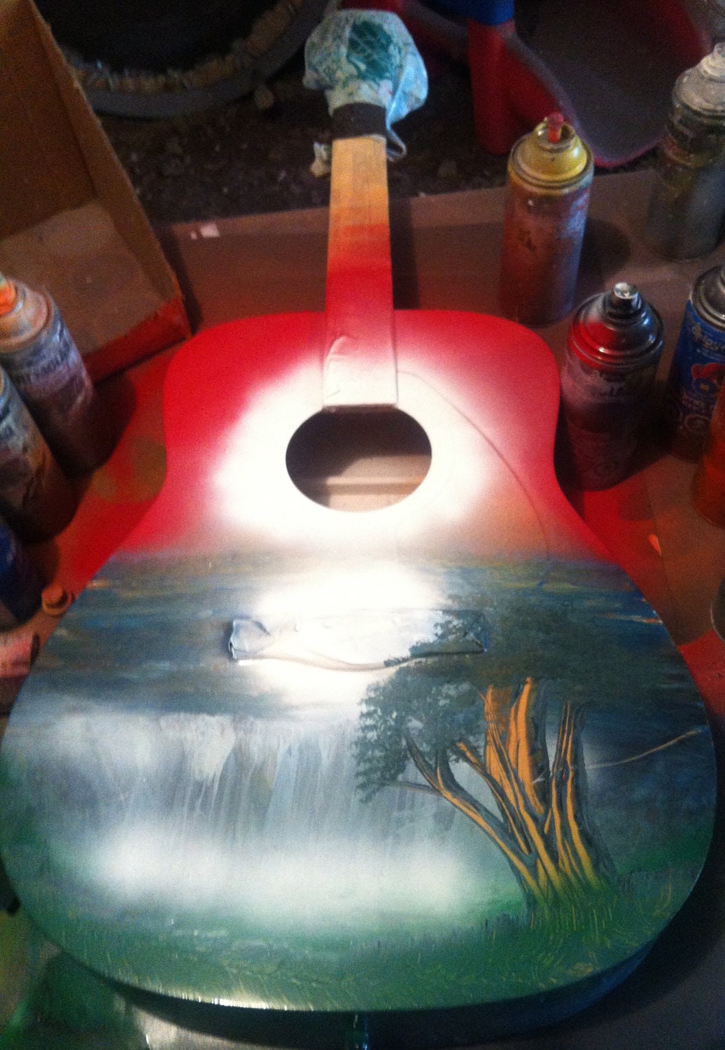 Guitar Spray Paint