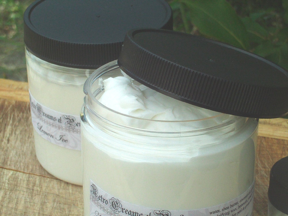 YOUR CHOICE SCENT Shea Butter Cream Goats Milk Body Face 8oz