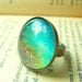 Retro Space, Galaxy Ring - Free Shipping - Made to order :)