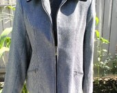 Vintage Velvet Collar Jacket